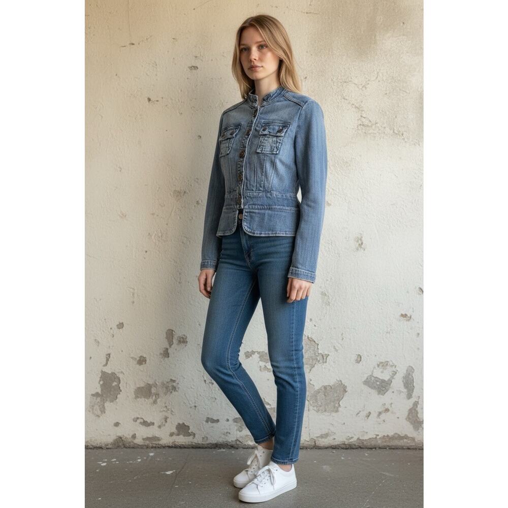 Guess Light Blue Denim Jean Jacket
